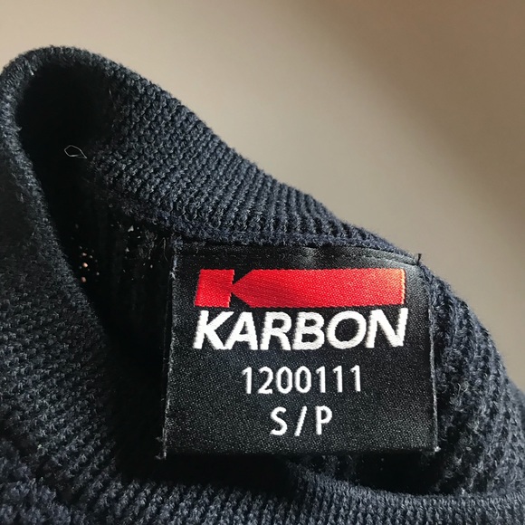 Karbon Navy Blue Knit Sweater - Picture 5 of 6